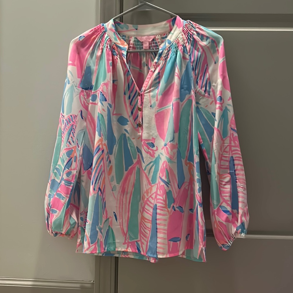 Lilly Pulitzer Silk Top
